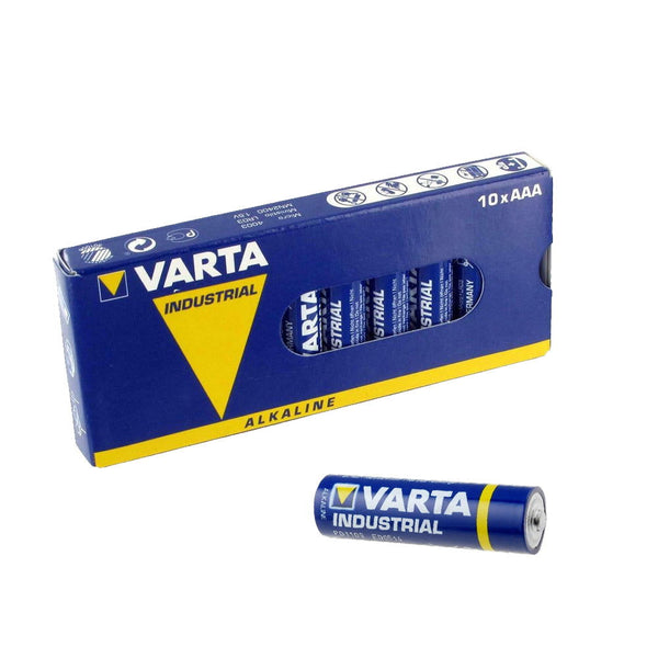 Varta AAA Industrial Alkaline Batteries LR03, 4003 - All Packs - TradeNRG UK